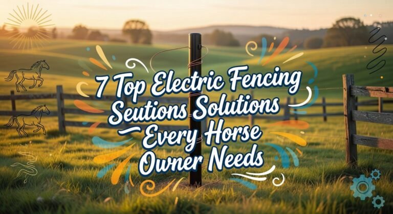essential equine enclosure equipment