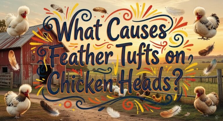 feather tuft causes