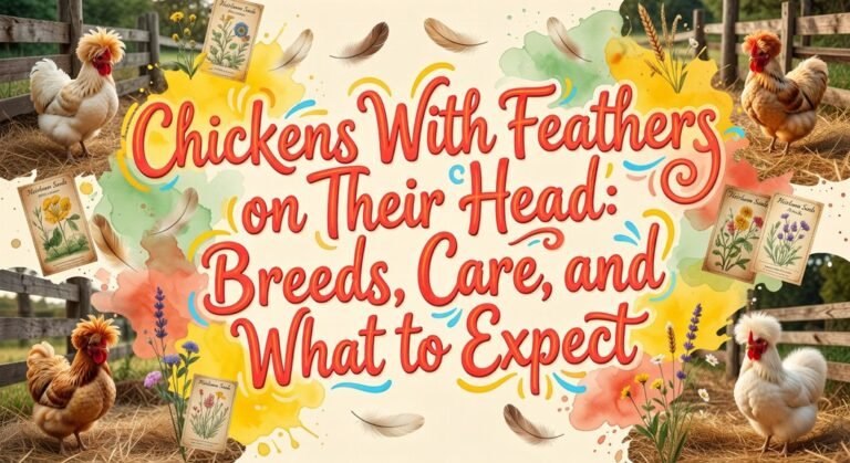 feathered headed chicken breeds