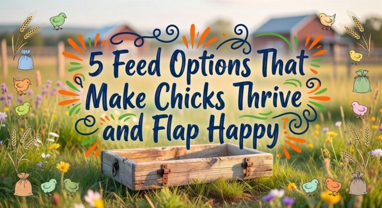 five thriving chick foods