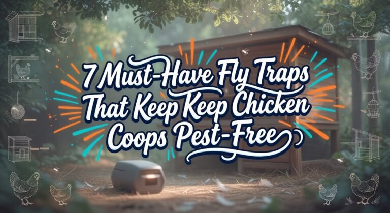 fly traps for chicken coops