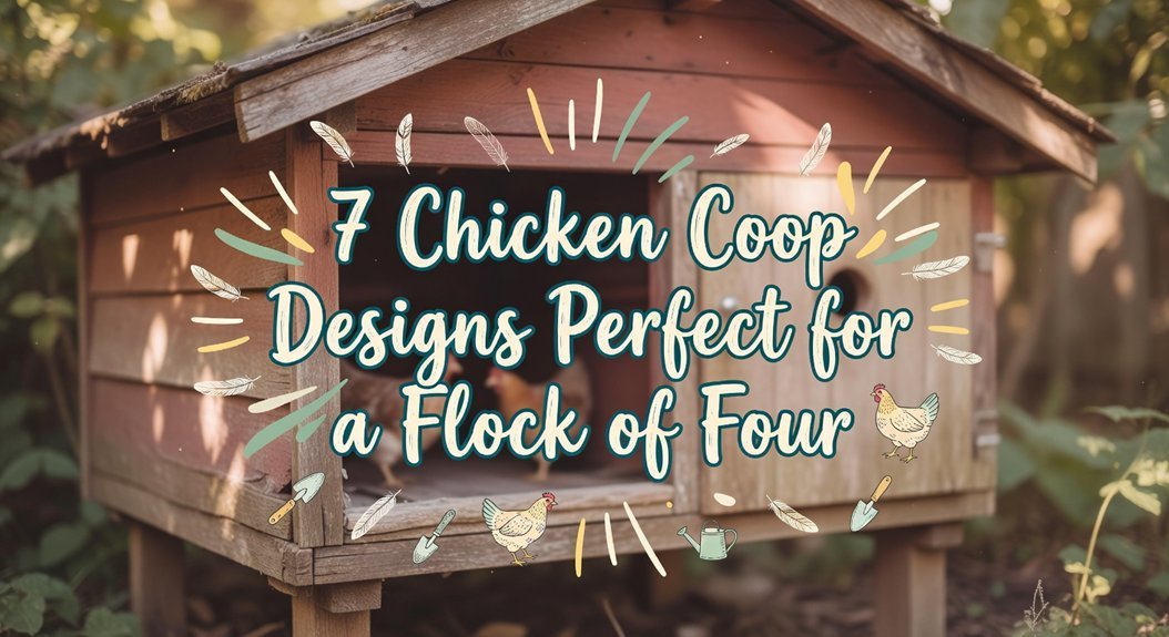 four chicken coop designs