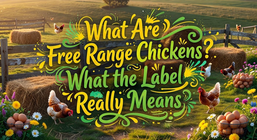 free range chicken standards