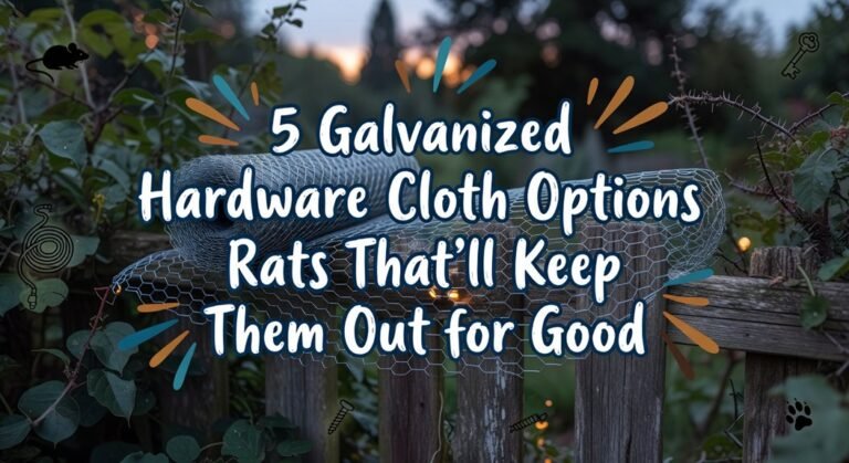 galvanized rat barrier cloth