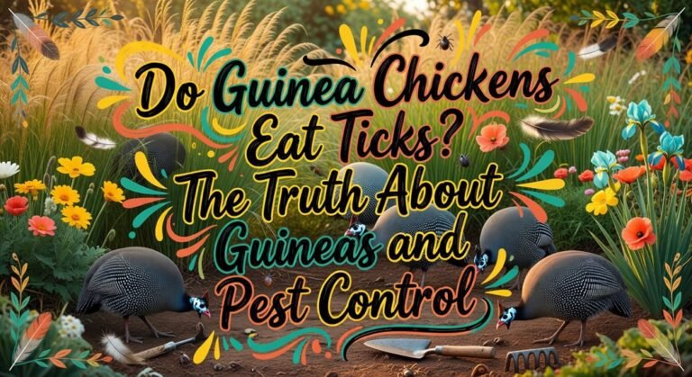 guinea chickens eat ticks