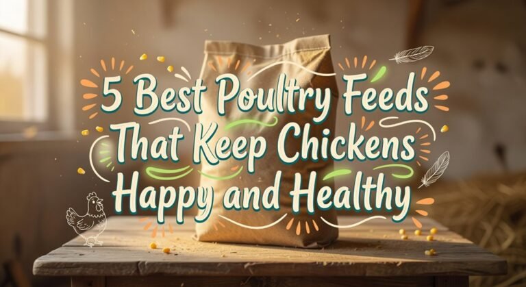 healthy chicken feed recommendations