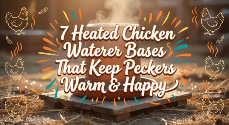 heated chicken waterer bases