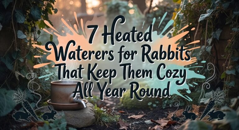 heated rabbit waterer options