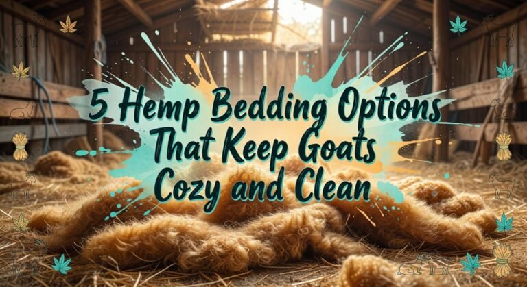 hemp bedding for goats