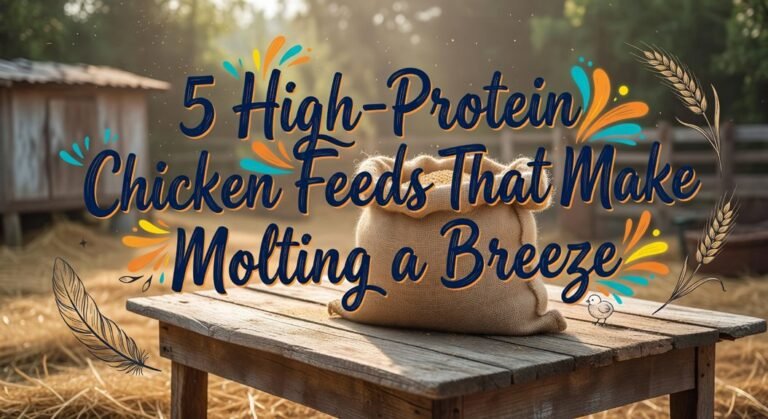 high protein chicken molting feeds