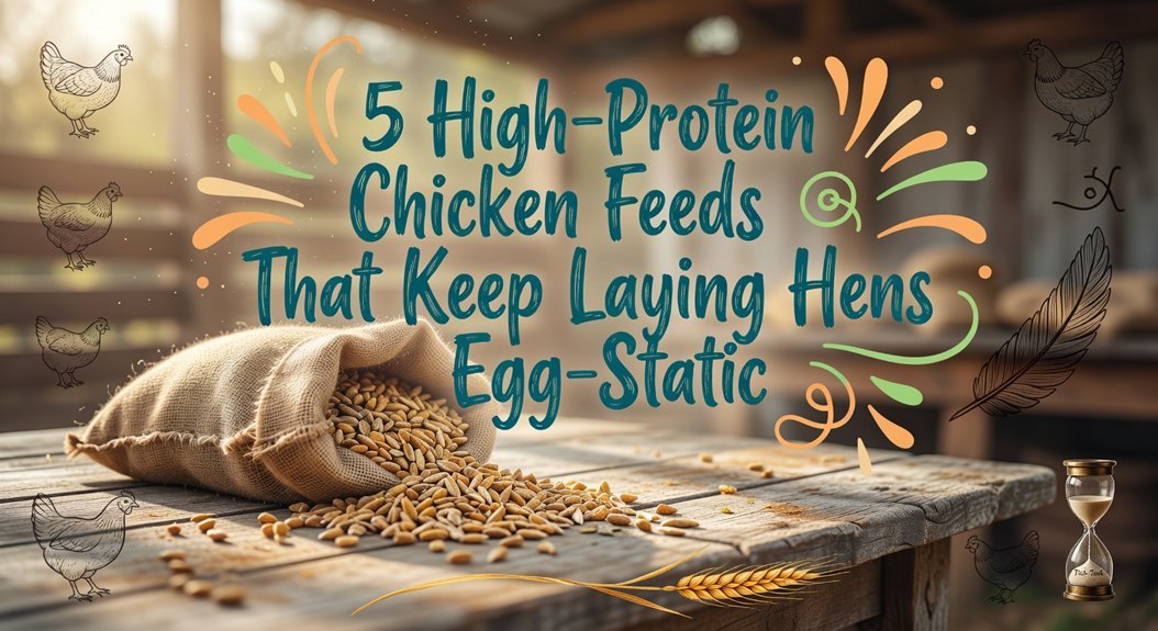 high protein feed types