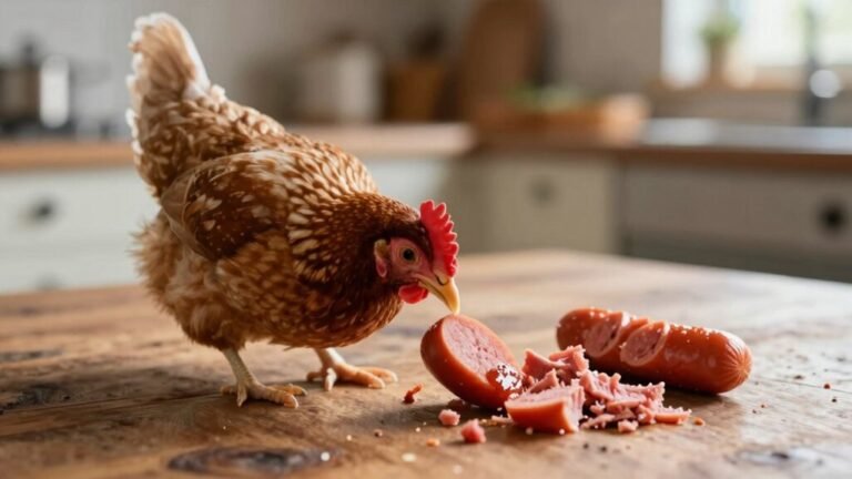 hot dogs harm chickens