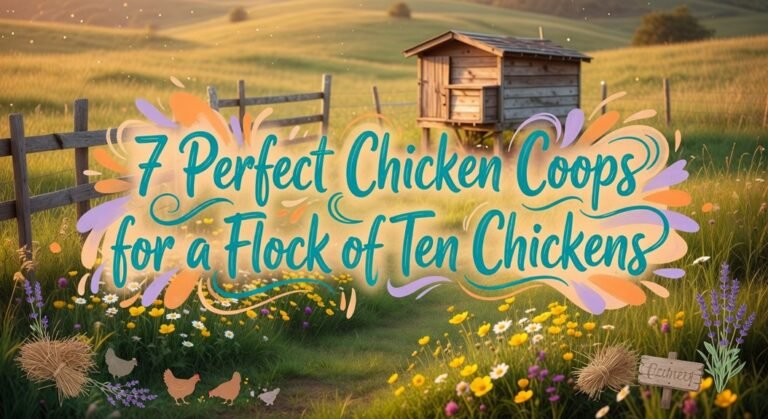 ideal coop designs for ten chickens