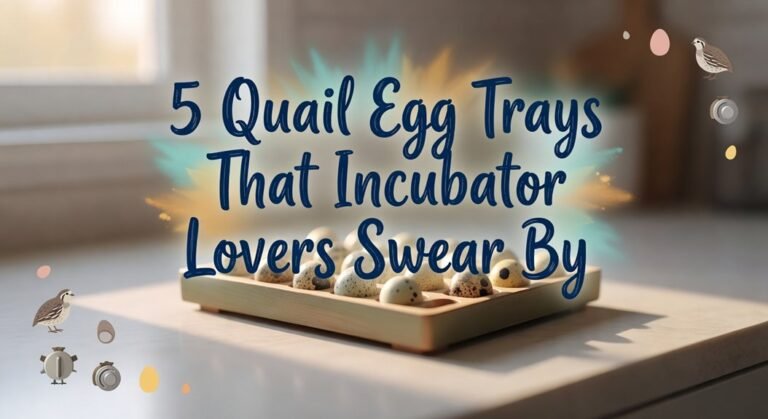 incubator approved quail trays