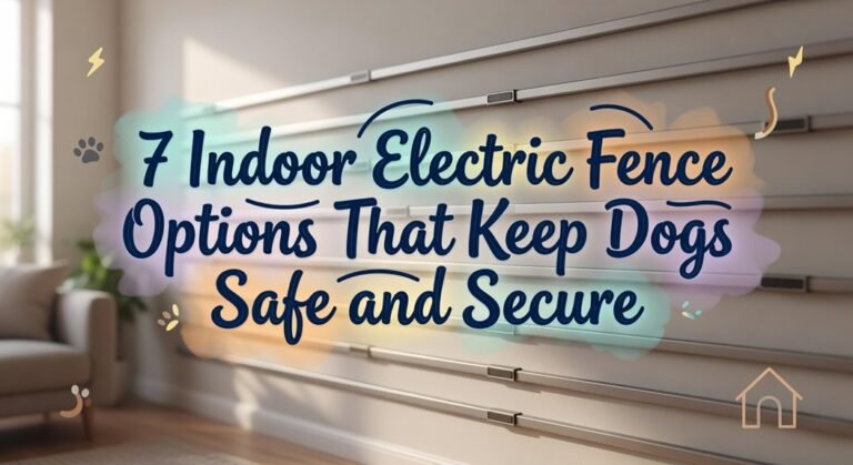 indoor electric dog containment
