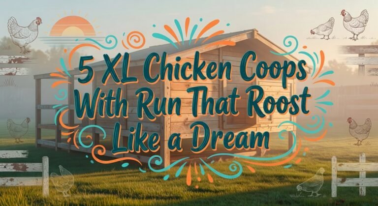 large chicken enclosure combos