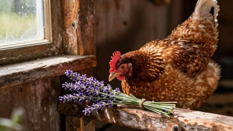lavender for chicken care