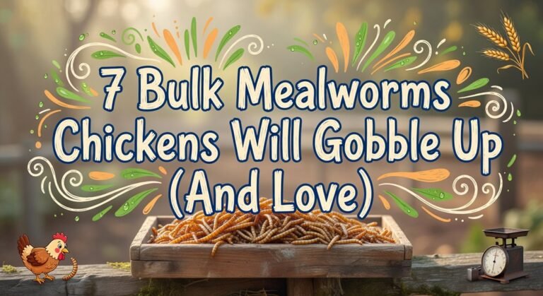 mealworm chicken feeding guide