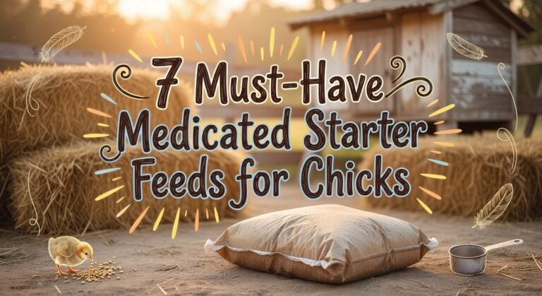 medicated chick starter feeds