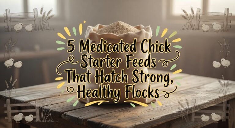 medicated poultry starter feed