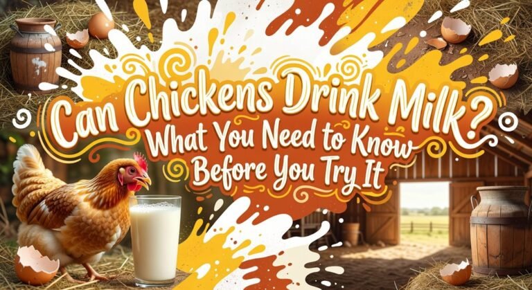 milk unsuitable for chickens