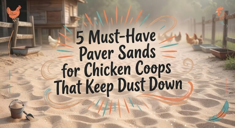 paver sands reduce dust