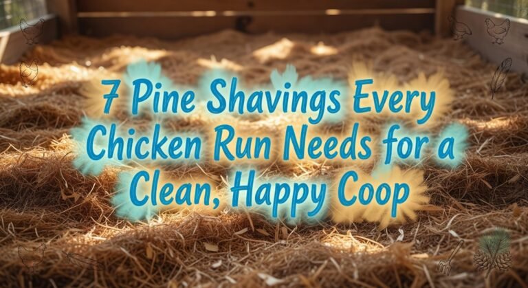 pine shavings improve coops