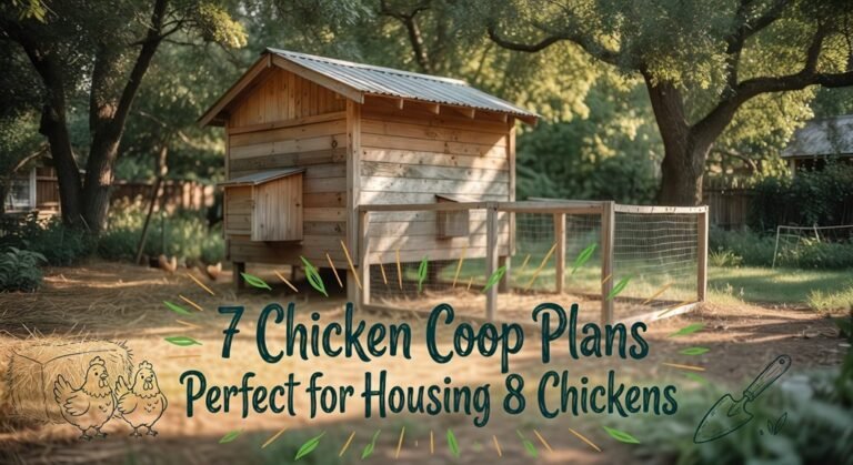 plans for eight chickens