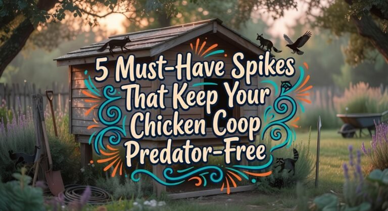 predator proof coop spikes