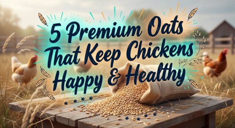 premium chicken oats selection