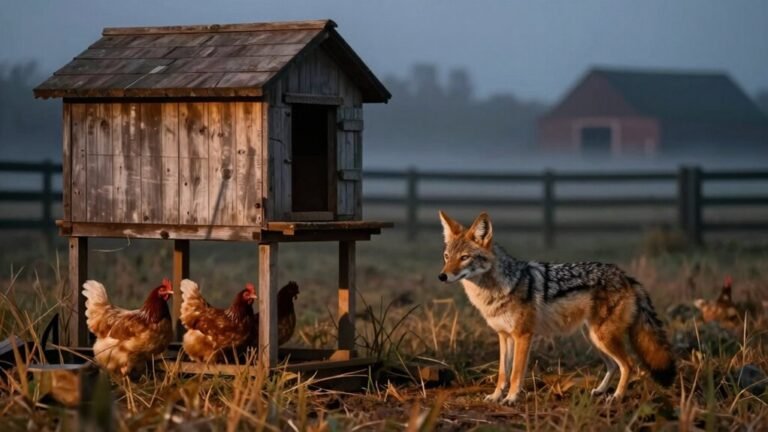 protecting chickens from coyotes