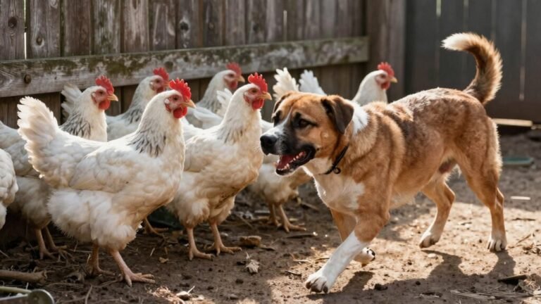 protecting chickens from dogs