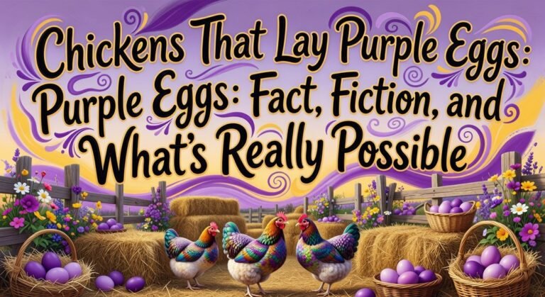 purple egg chicken reality