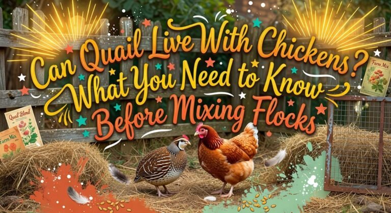 quail chicken flock compatibility