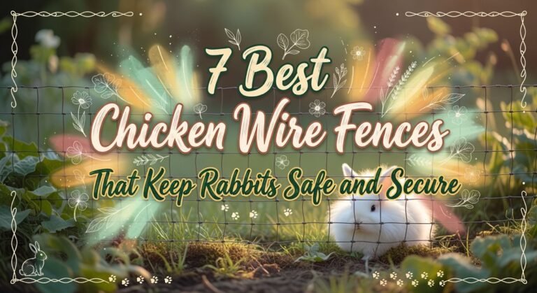 rabbit proof chicken wire fences