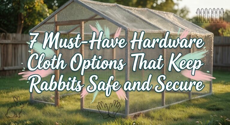 rabbit safe hardware cloth