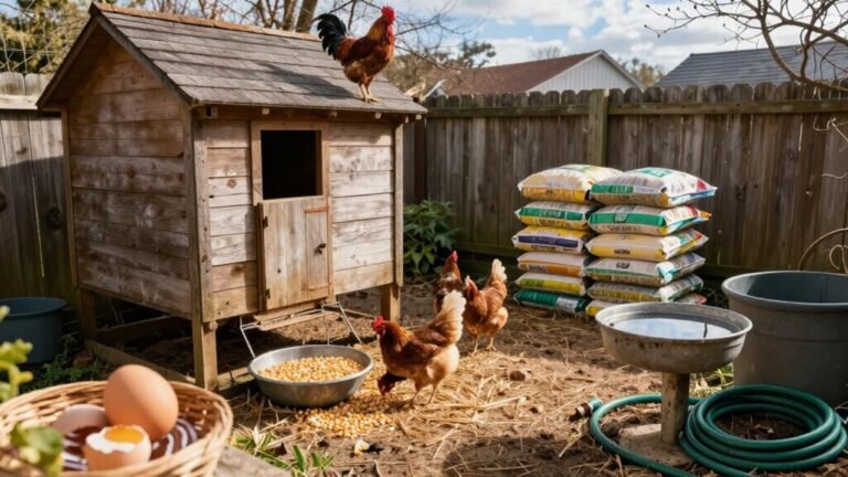 realistic backyard chicken costs