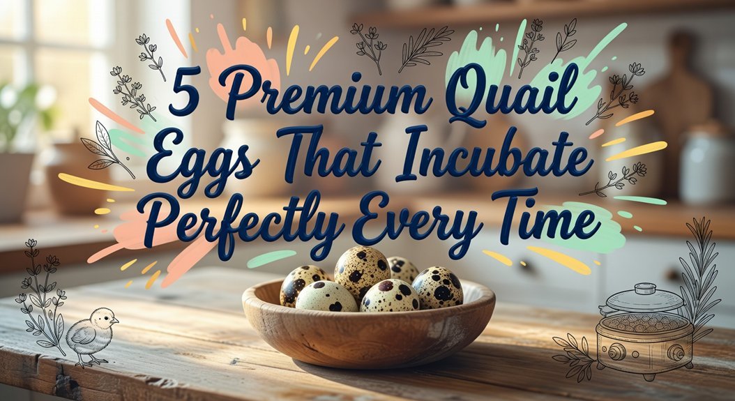 reliable premium quail incubation