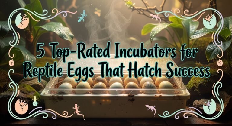 reptile egg incubator recommendations
