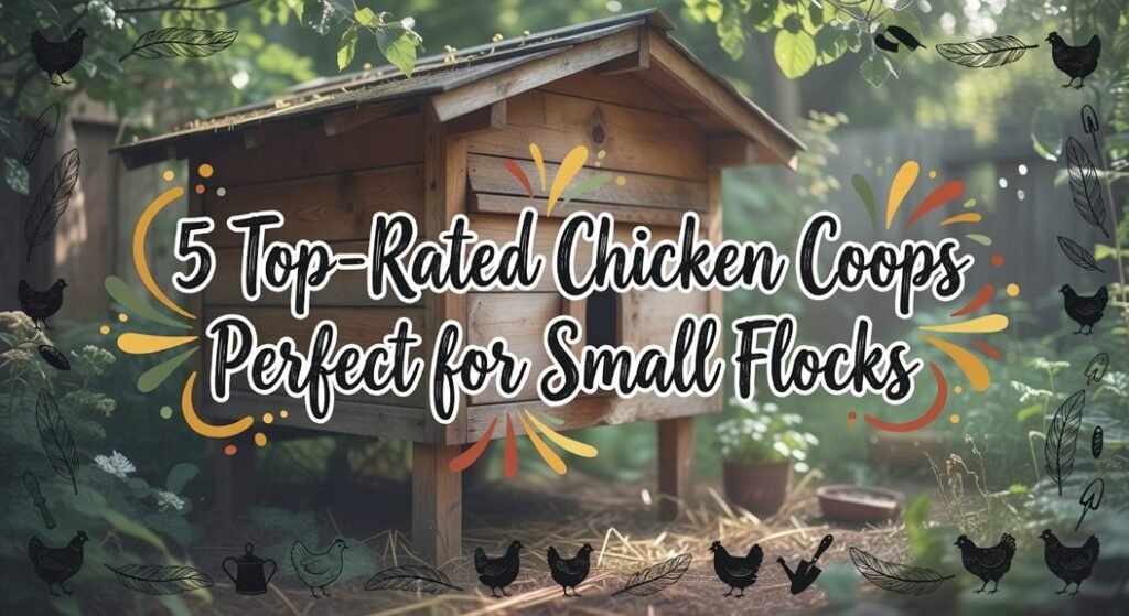 5 Top-Rated Chicken Coops Perfect For Small Flocks