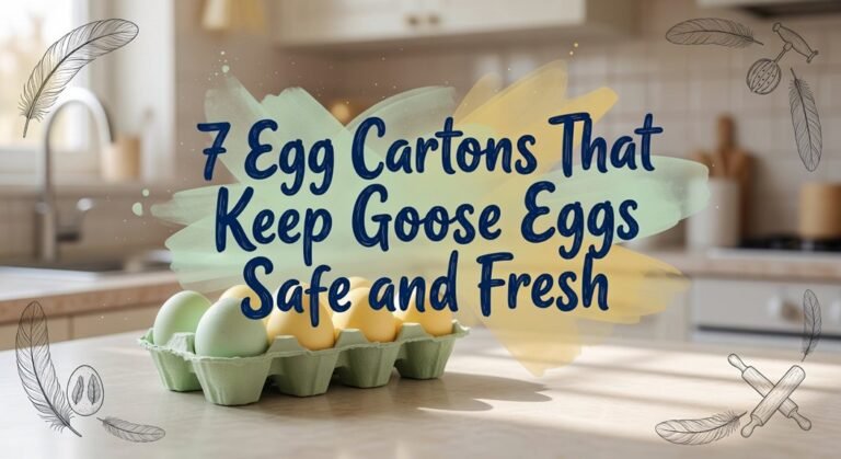 safe goose egg cartons