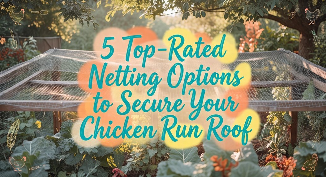 secure chicken run roofing