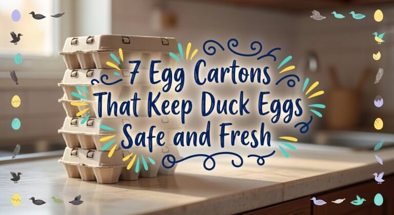 secure duck egg cartons