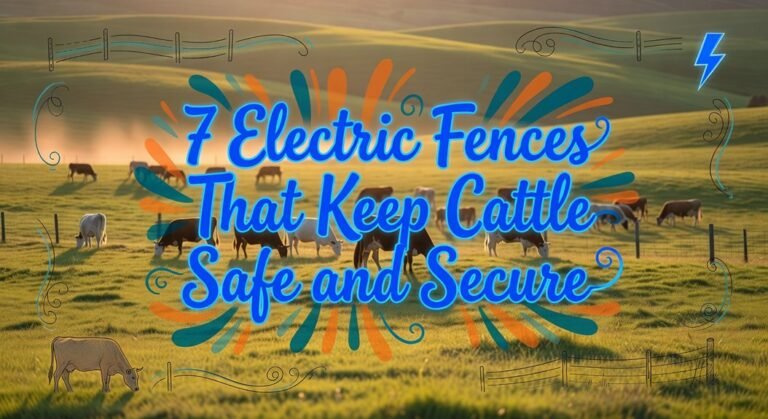 secure electric cattle fences