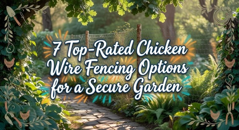 secure garden fencing options