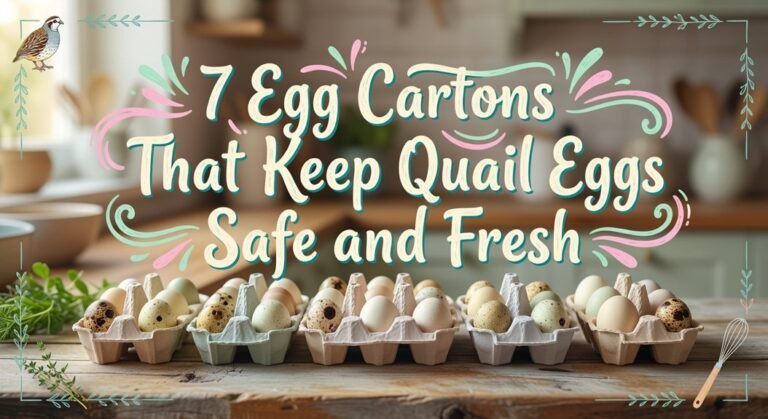 secure quail egg cartons