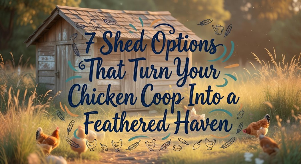 shed style chicken coop