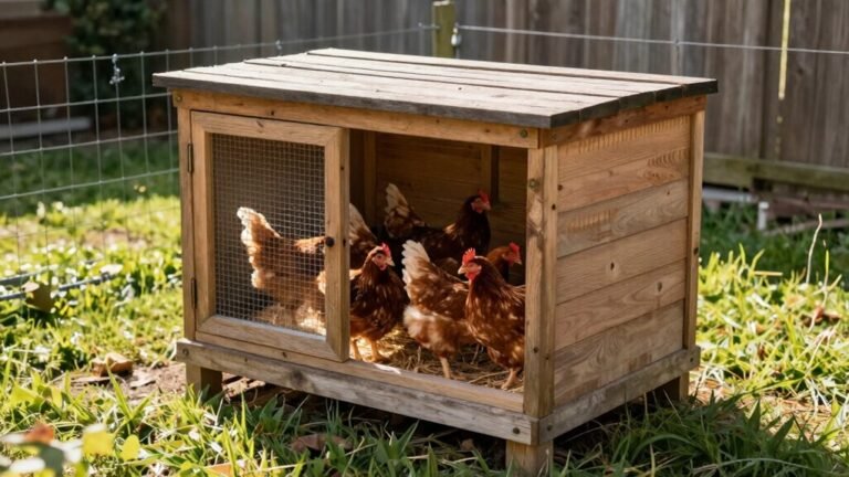 six chicken coop dimensions
