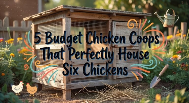 six chicken coop options