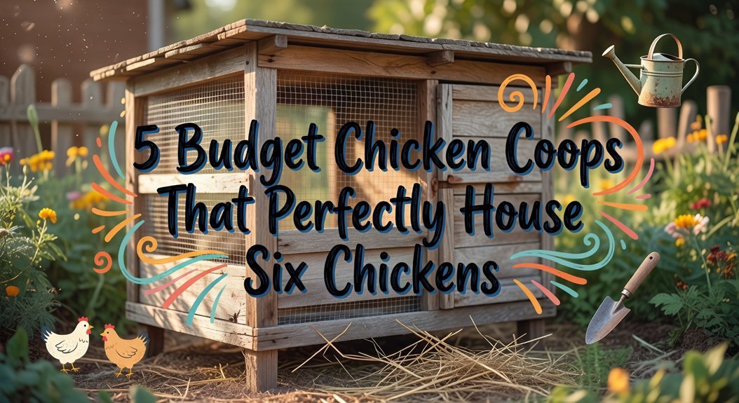 six chicken coop options